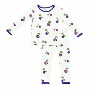 Kyte BABY kids Pajama Set in Fig